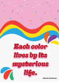 Kinetic Color Typography